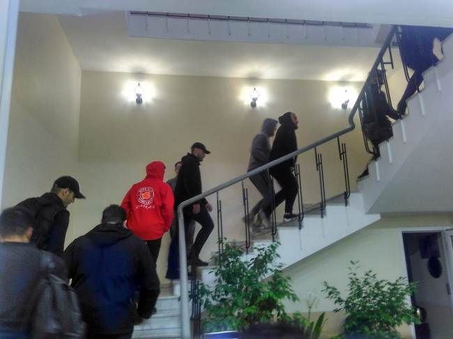 В Одесском медуниверситете попытались устроить диверсию во время визита премьер-министра